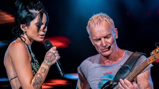 Sting amp Giordana Angi “For Her Love Il Nostro Amorequot LIVE [upl. by Reivax]