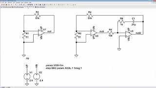 Circuits to measure VOS and Open loop gain at DC [upl. by Light]