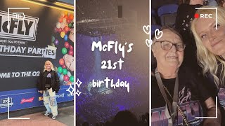 McFly 21st Birthday gig  London Vlog [upl. by Wiltz522]