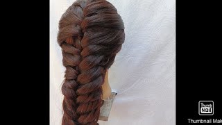 Very Beautiful Braid Best Braid for long hairs hairstyle [upl. by Albert]