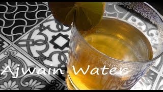 Ayurveda Ajwain Water [upl. by Rydder]