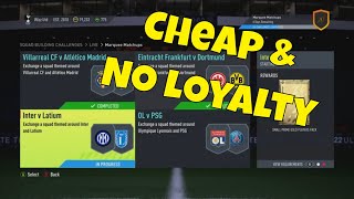 FUT 22  SBC  Inter v Latium  Marquee Matchups  Cheap amp No Loyalty [upl. by Reichel]