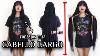 ¿COMO HACER CRECER EL CABELLO MAS RAPIDO 💀 mis secretos FACILES Y BARATOS  Natii Lovato Quiinn [upl. by Ahsyek]