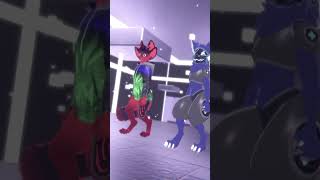 cutie furries dancing furry vrchat dance protogen fennix [upl. by Hoenack]