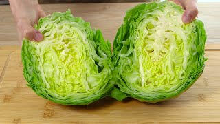 I cant stop eating this cabbage salads So delicious that you will keep making it over and over [upl. by Ocir]