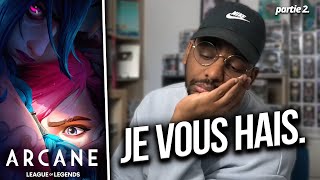 Critique  ARCANE saison 2  ÉPISODES 4 5 amp 6  je vous hais [upl. by Assili]