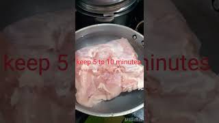 How to Quickly Defrost Frozen chicken in under 5to 10 minutes [upl. by Janos]