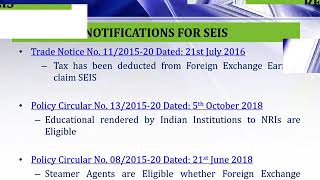 Service Exports from India Scheme SEIS amp Export House Status Certificate EH [upl. by Radcliffe]