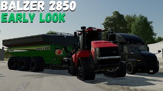 NEW MOD PREVIEW BALZER 2850 FROM CUSTOM MODDING  Farming Simulator 22 [upl. by Acenom]