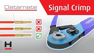 Crimping amp Assembly Guide ǀ Datamate highreliability connectors [upl. by Shutz403]