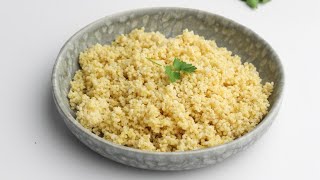 Instant Pot Millet Recipe [upl. by Noami]