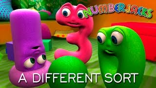 NUMBERJACKS  A Different Sort  S2E14  Full Episode [upl. by Mctyre]