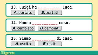 Italian how to prepare for a grammar exam  Guided quizzes  A1 to B1  Learn italian free lessons [upl. by Enelehcim]