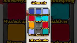 Colour mix 1colour mixingsatisfying mixedcolors colour mixing YouTube short video [upl. by Nataline901]