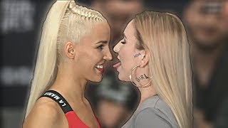 LIL MASTI VS LINKIEWICZ  NAJLEPSZE MOMENTY 2 KONFERENCJA FAME MMA 4 chciały się całować🔥 [upl. by Tris]