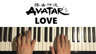 How To Play  The Avatars Love Piano Tutorial Lesson [upl. by Uchish424]