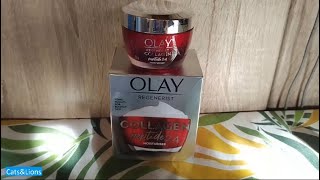 Olay Regenerist Collagen Peptide 24 Moisturizer Review [upl. by Neruat]