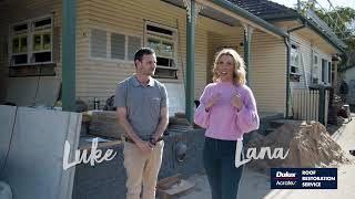 Dulux Acratex Roof Restoration Service with Luke and Lana [upl. by Elum]