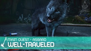 Assassins Creed Valhalla  WellTraveled Asgard Arc Main Quest [upl. by Bertine668]