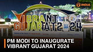 PM Modi to inaugurate Vibrant Gujarat 2024 [upl. by Uok]