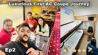 45 hours Luxurious Train Journey in Tourist Train  5star Restaurant on moving wheels 😀 Ep2 [upl. by Sotsirhc]