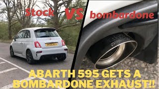 ABARTH 595  Marelli Bombardone 20 exhaust Sound Comparison [upl. by Aznola]