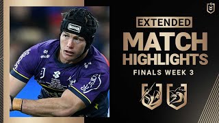 NRL 2024  Storm v Roosters  Extended Match Highlights [upl. by Inahet]