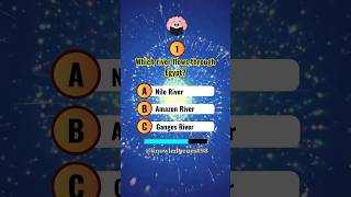 River Knowledge Quiz P1 quiz rivergames testaboutrivers rivers shortsvideo trivia quiztime [upl. by Eshelman]