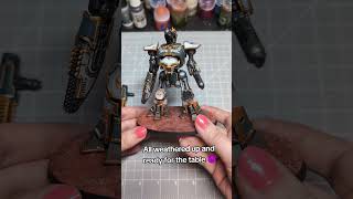 Reaver Titan for Adeptus Titanicus warhammer40k warhammerminiatures [upl. by Oswal]