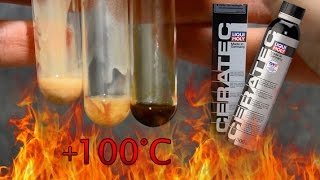 Ceratec Liqui Moly after 6000km Jak czysty jest Ceratec Test powyżej 100°C [upl. by Arednaxela]