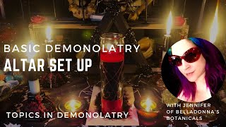 Basic Demonolatry Altar Set Up [upl. by Val126]