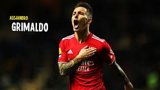 Alejandro Grimaldo • incredible Skills amp tackles • Benfica  HD [upl. by Booth]