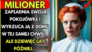 MILIONER ZAPŁADNIA SWOJĄ POKOJÓWKĘ I WYRZUCA JĄ Z DOMU W TEJ SAMEJ CHWILI ALE DZIEWIĘĆ LAT PÓŹNIEJ [upl. by Cindie]