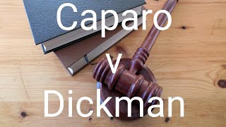 Caparo Industries Plc v Dickman 1990  Negligence Duty of Care  Case Summary of Facts amp Decision [upl. by Akinehs]