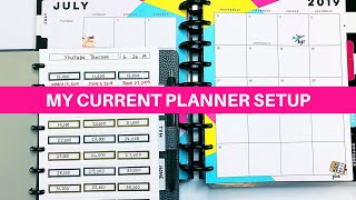 My Current Planner Setup Happy Planner and Tul Notebook  Mid Year [upl. by Samuela]