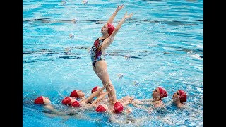 Nuoto Sincronizzato  Campionato Italiano Assoluto Bologna 2017  Combo Busto Nuoto [upl. by Zacharias]