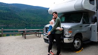 Canadian Rockies Adventure Ultimate Canada Road Trip  Lake Front Camping Van Life British Columbia [upl. by Hamal95]