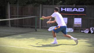 HEAD On Court  With Bernard Tomic Part 2 [upl. by Sollie583]