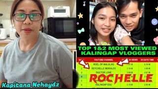 ROCHELLE TOP 1amp2 AS MOST VIEWED KALINGAP VLOGGERS RoelofMalalag langgareychelle [upl. by Donn]