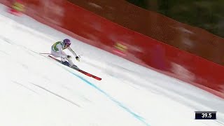 Laurenne Ross  12th  Lake Louise  Super G [upl. by Kappel592]