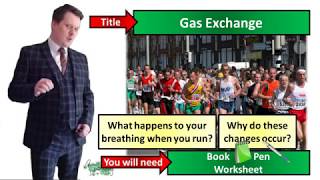 Gas Exchange  Biology  Key Stage 3  Mr Deeping [upl. by Memory]