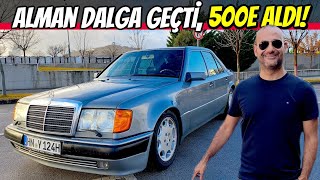 KLASİK  Mercedes 500E W124  Kuzu Postunda Kurt [upl. by Artenra]