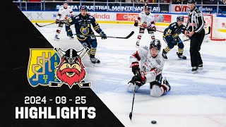 Highlights Södertälje SK  Nybro Vikings 43 [upl. by Anirok]