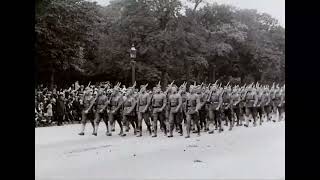 The First Doughboys Arrive in France during WWI [upl. by Loredana]