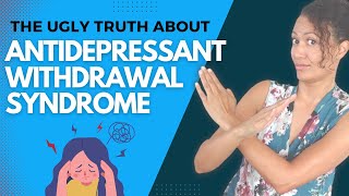 Antidepressant Withdrawal Syndrome Everything you need to know [upl. by Gleeson633]