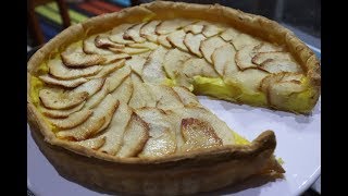 Tarte Cremosa de Maçã  Maravilhosa [upl. by Ylenaj]