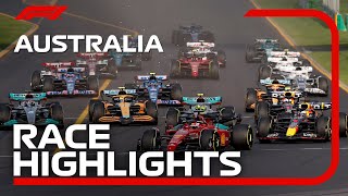 Race Highlights  2022 Australian Grand Prix [upl. by Ardnatal369]