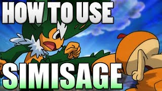 Pokémon How To Use Simisage Simisage Moveset  Pokemon Omega Ruby and Alpha Sapphire  XampY Guide [upl. by Jeff]