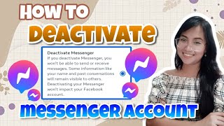 How to Deactivate Messenger Account 2023 [upl. by Sirroned]