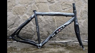 De Rosa Merak 700c M 54  fullcarbon frameset [upl. by Urbas640]